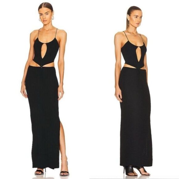 Aya Muse Dresses & Skirts - Aya Muse Mesquite Cut Out Knit Dress